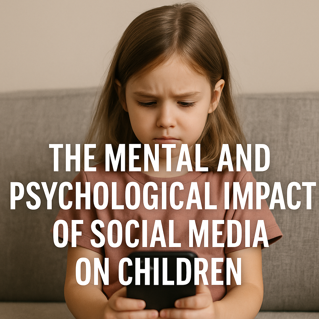 impacts of social media on children